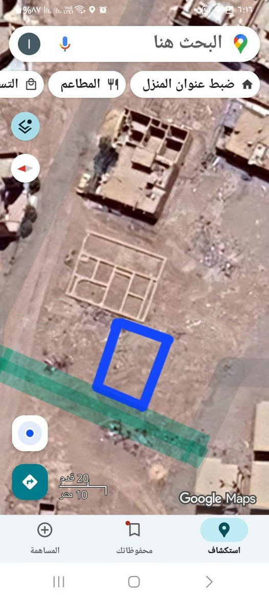 السلام عليكم
قطعة ٢٠٠ متر زراعي للبيع
العنوان: بين حي الصحفيين والمجمع السكني الهياكل
تبعد عن الشارع السريع تقريبآ ١٠٠ متر
كافة الخدمات /كهرباء +ماء+مجاري
سعر القطعة/ ٢٥ مليون وبيها مجال
للتواصل  *********** وبي واتساب
