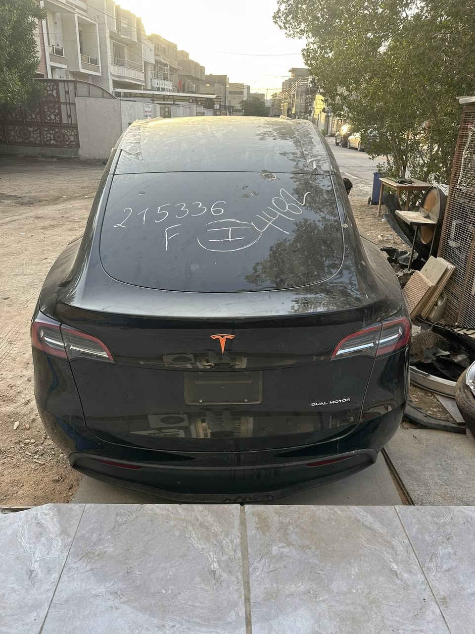 السلام عليكم بيع فقط على حادثهه دخول جديد تسلا Y دبل ماطور كارت مابيهه اون لاين لونك رينك بطاريه كبيره دبل ماطور سياره جديده جاملغ وبنيد وجاملغ ايرباك برده فقط خلفي مكان سياره بغداد حي البنوك للاستفسار

***********
