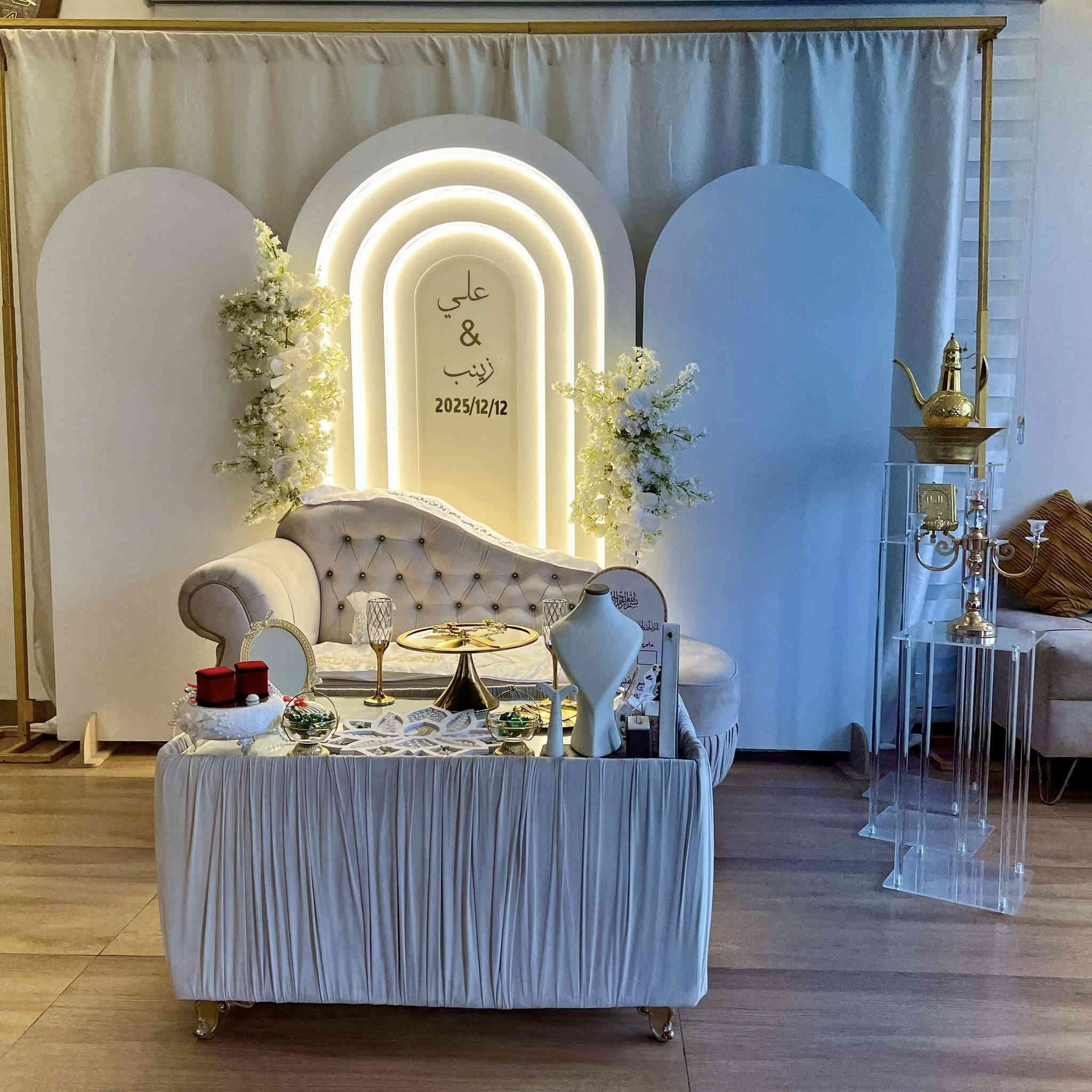 السلام عليكم 🫡
العروض ويانة متخلص احجز ولتخلي العرض يفوتك تخفيض على جميع الكوشات بأنسب الاسعار 😍
📢📢انفتحت الحجوزات  اسعار تنافسية جداً 📢📢
#اعمالنا #كوشاتنا.... 
ويا كوشات روز للمناسبات والأعراس. ابد لتحيرين عروستنه ❤❤
1 - تأجير كوشات مناسبات ( خطوبة - حنة - عرس ) 
2 - تأجير كراسي ملكية
3 - تأجير طبلات ملكية
4 - تأجير كراسي عادية
5 - تأجير دي جي
6 -طاوليات طعام
للحجز والأستفسار مراسلة الخاص او 
***********
‏‪***********‬‏
داخل بغداد فقط 🤍
