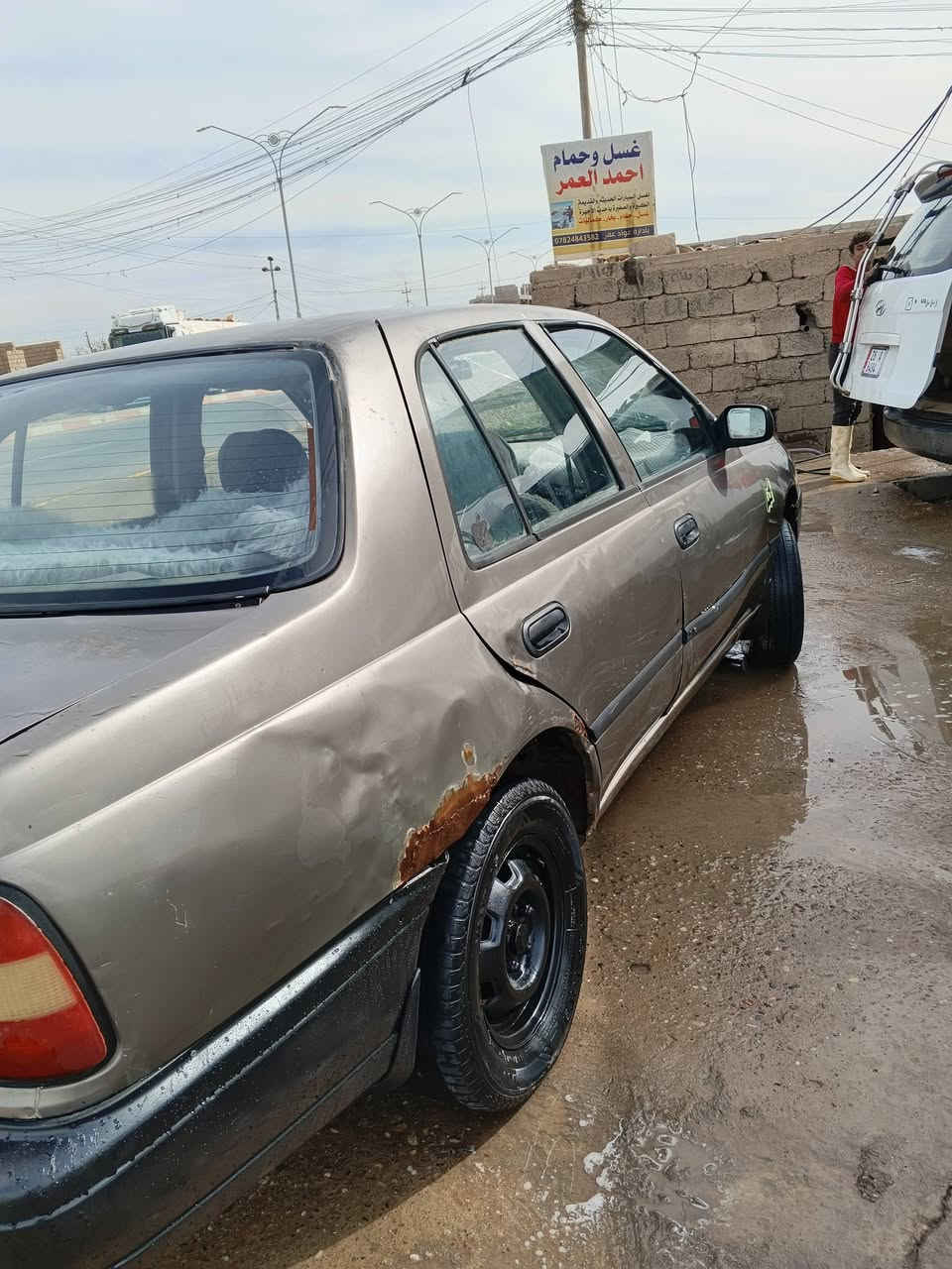 إسلام عليكم صني لبيع بدون مراوس محرك كير صدر جديد سياره قطره صبغ ما بيه تدفئه كهربائية كله شغاله شرط تحويل رقم صلاح الدين فحص تواير كدام جديد وره تعبانه السعر 18 بيه مجال ***********
