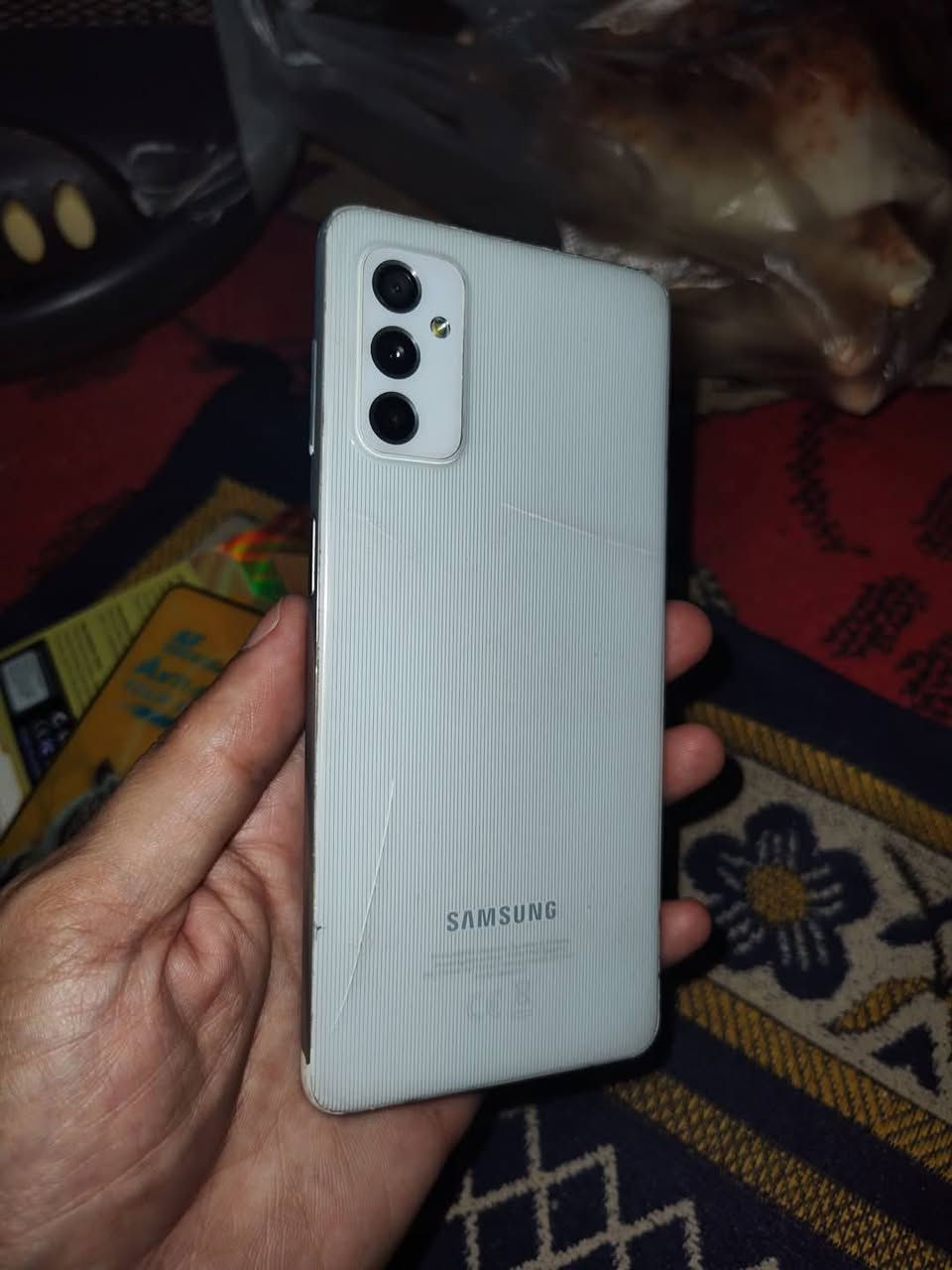 موبايل سامسونج M52 5G
بحالة ممتازة جداً
​الشاشة أصلية تماماً بدون أي خدوش أو عيوب، تدعم 120Hz وسلسة جداً.
​المعالج Snapdragon 778G، جبار في الألعاب والبرمجة.
​الرامات 8 جيجا أساسية وبيدعم RAM Plus لحد 16 جيجا.
​الذاكرة 128 .... السعر. 170


**إذا كنت صاحب هذا الإعلان وتريد حذفه لأي سبب، رجاءا أرسل رسالة إلى الدعم الفني**