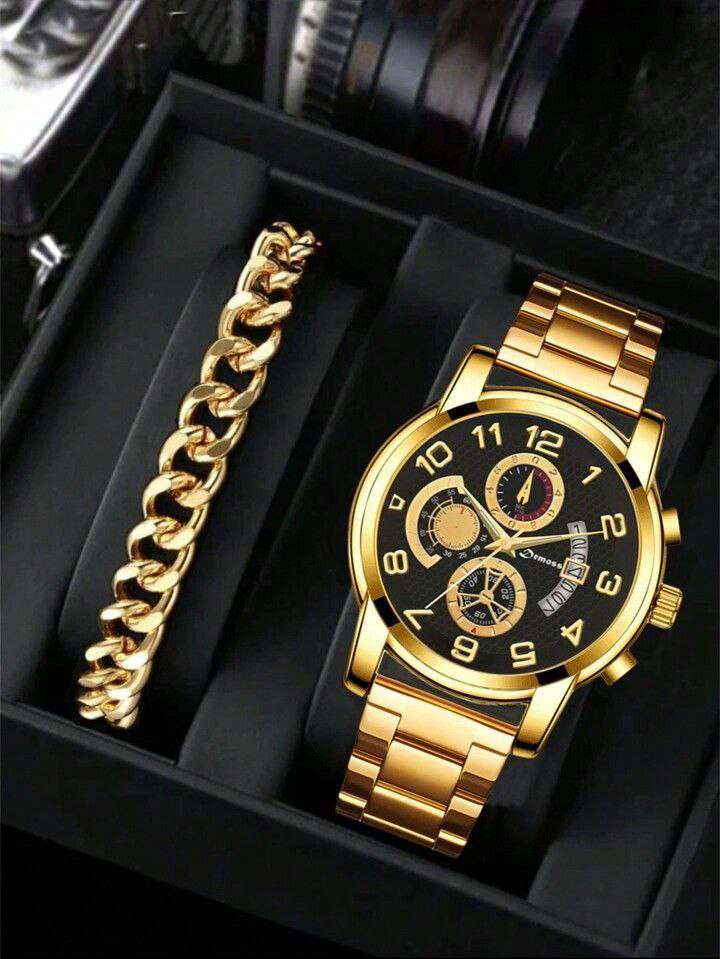 بوكس ساعة رجالي
لأنكم تستحقون كل شي مميز وفرنا لكم أجمل بكج مميز رجالي من ماركة شي آن SHEIN 🖤

🎁 البوكس مكون من :
ساعة مع سوار مع علبة محكمة ✔️✔️

مواصفات الساعة
✅ماكنة أصلية كوالتي عالي جدآآ 💯
✅مقاومة للماء 
✅مقاومة للخدش
✅لون ثابت
✅ علبة محكمة
✅طلاء ثابت , ضد الصدأ
✅تحتوي على تاريخ
يصلح هدية لأقرب مخلوق على قلبج 💋
توفرت ب٣ آلوان 🖤💛🩶
 
 🚘يوجد خدمة توصيل لجميع محافظات العراق


**إذا كنت صاحب هذا الإعلان وتريد حذفه لأي سبب، رجاءا أرسل رسالة إلى الدعم الفني**