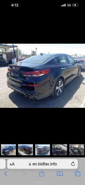 كيا اوبتما S موديل 2019
محرك gdi 2400
ماشيه 103 الف ميل 
مواصفاتها 
بصمة 
بانوراما 
رادار
تحديد مسار 
كشنات جلد

باقي المواصفات معروفه 
تفاصيل السياره موجوده بالصور 
وتقرير سونار مرفق
جهه الراكب مصبوغه كلير من امريكا 
ماشيه 43 الف ميل ب امريكا 

السعر 139 وبيه مجال حك الجيه
بغداد / حي الجامعه
للتواصل واتس اب 
***********
