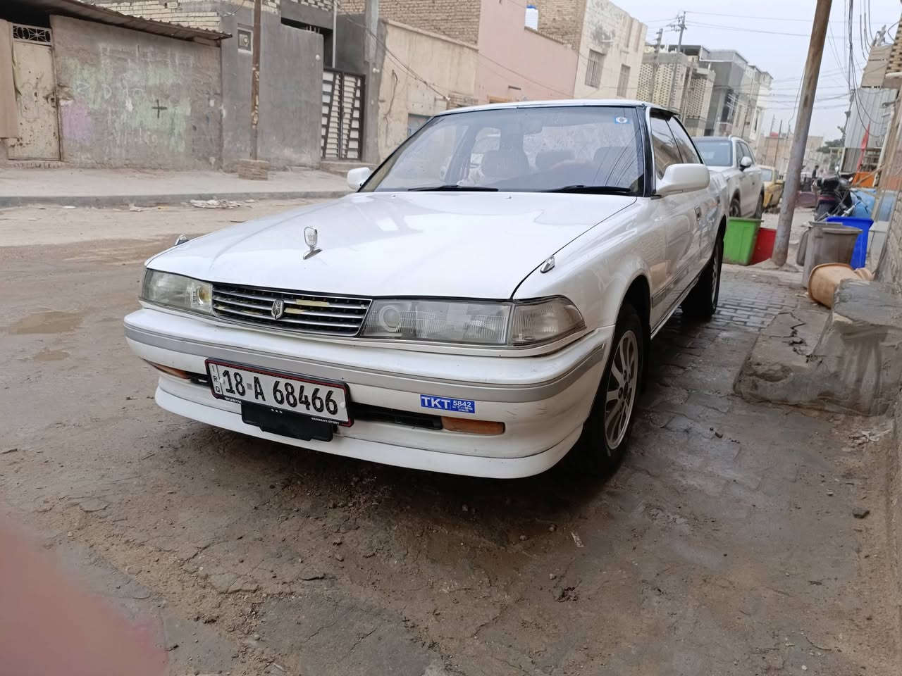 سلام عليكم من رخصة الأدمن ادمن وافق
سياره مارك عضم موديل 1992 فلات 6 سلندر
2500 مكينه وكير كفاله شرط سياره بأسمي 
تحويل ثاني يوم سنويا لل29 صبغ عام للجماليه دبلات ماصار شهر من بدلتهن رقم بابل انگليزي
 سيار نظافته كدام عينك 
100/100 للبيع او مراوس حسب القناع
للاستفسار الاتصال على الرقم ***********
متواجد واتساب  وفيسبوك سعر 57 وبيها مجال للبيع او المراوس
