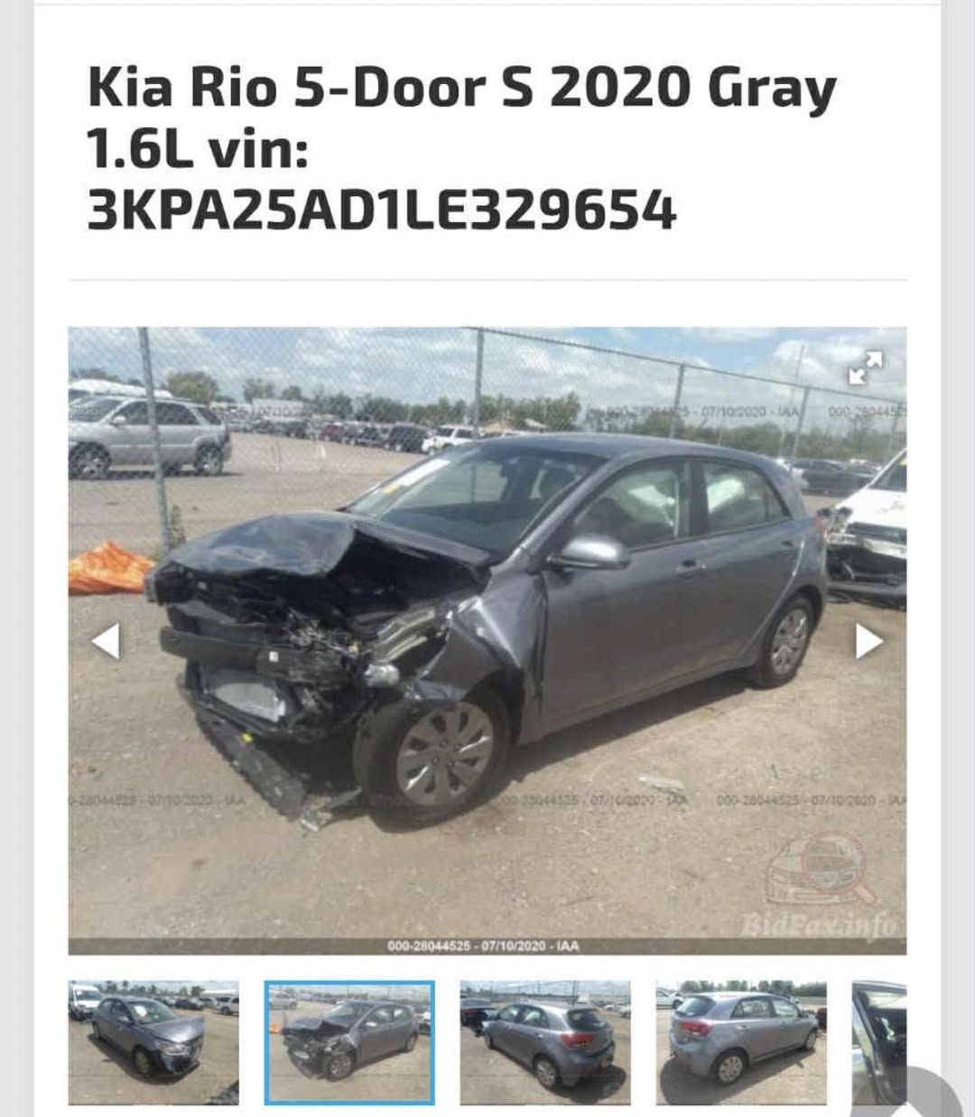 كيا ريو جنطة ٢٠٢٠ 
كير مغير لل ايتي مرغوب ٦نمر 
٣قطعة صبغ بدون دواخل 
رقم اربيل جديد
٤٢ الف ماشي
سعر ٩٥ ورقة
مكان سليمانية رانية
***********
