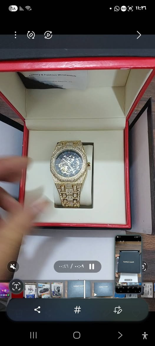 ساعة اوتماتيك طلعتلي بل دي اج ال كلش ثكيلة تصير هدية كلش راقية


**إذا كنت صاحب هذا الإعلان وتريد حذفه لأي سبب، رجاءا أرسل رسالة إلى الدعم الفني**