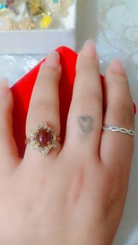 عقيق أحمر • طلاء نحاس