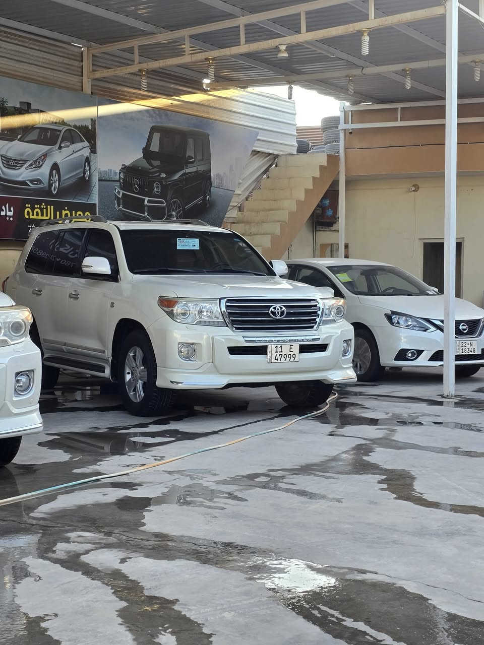 السلام عليكم لاندكروز ٢٠١١ محدثه ١٥ السياره كفاله عامه عد بارد اربع اصابع بخشم الجاملغ الايسر السياره جديده صدر حداديه ادامه كامله داخل جلد مشمشي جاهزه عل اخر حبايه رقم بغداد مكان النجف الاشرف ***********
