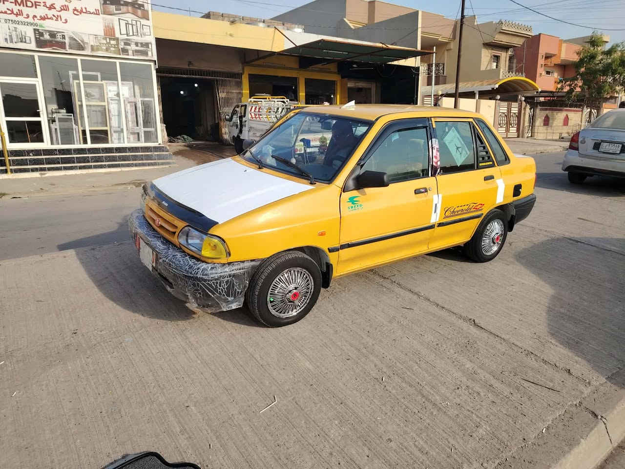 سايبه موديل 2011 محرك بي بدايه صرف كير شرط طخم صدر جديد الوره ولكدام طخم تواير  كهربايات كلها شغاله شواصي نضاف السعر 24    هيه وغرامات صفر         ***********
