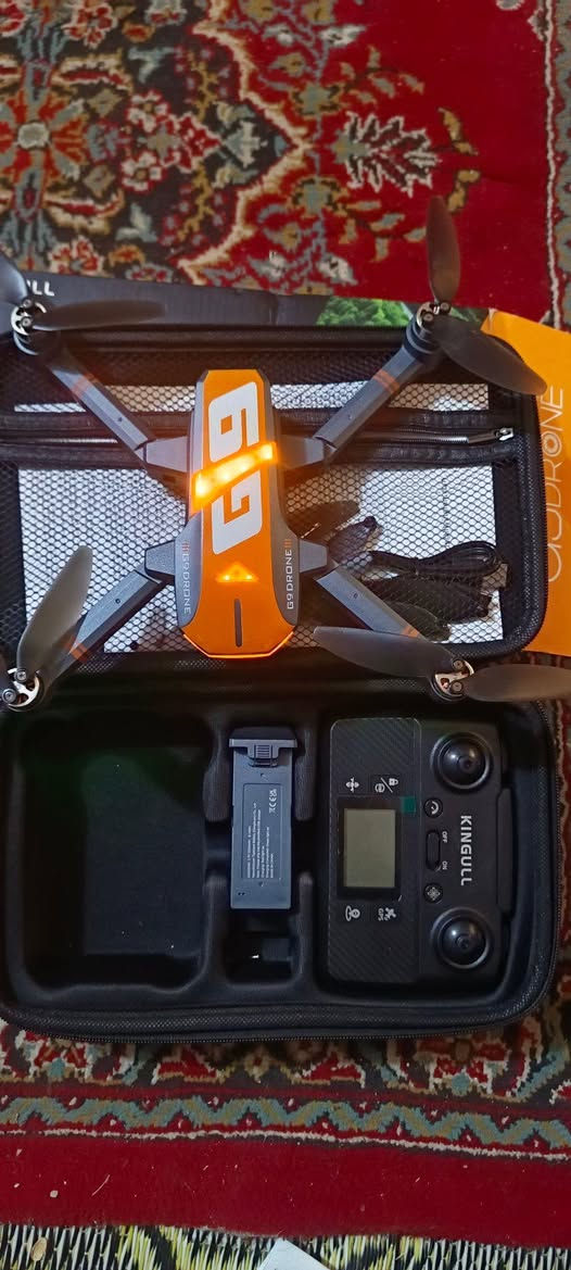 درون+جي+9
كامل+مولصفات+GPS
رجوع+ذاتي+
كامل+ملحقاتها
تصويرHD
فايف+جي
مانع+صدمات
كامره+90,درجه+تحكم+ذاتي
***********
السعر 75 وبي مجال قليل عمارة, ميسان
