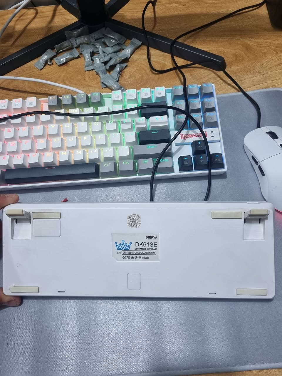 السلام عليكم 
كيبورد ميكانيكي dieriya DK61SE 
نضيف مابيه اوساخ وشرط الفحص كلش سلسل ومناسب للالعاب ينربط بكيبل تايبسي 
سعره ٢٠ الف


**إذا كنت صاحب هذا الإعلان وتريد حذفه لأي سبب، رجاءا أرسل رسالة إلى الدعم الفني**