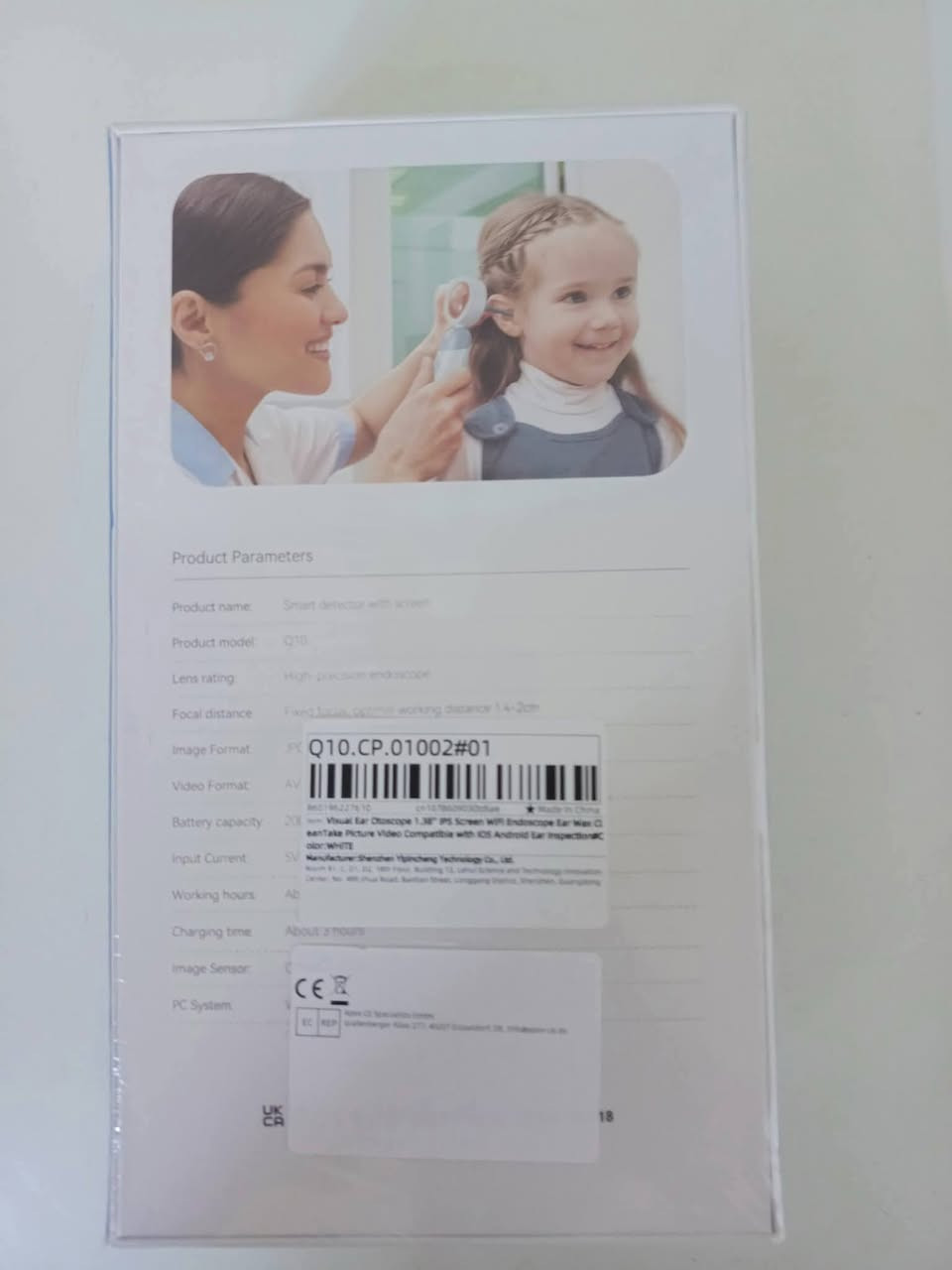 كاشف ذكي مع شاشة (Q10) - منظار تنظيف الأذن 1080P HD

🔍 الآن العناية بالأذن تتم بسهولة فائقة

✨ المميزات:
✅ شاشة عرض مدمجة - bina mobile connect kiye مشاهدة مباشرة.
✅ عدسة 1080P HD - صورة/فيديو واضح.
✅ خيار التقاط الصور ومقاطع الفيديو.
✅ تصميم آمن مع نصائح صديقة للأذن.
✅ قابل لإعادة الشحن ومحمول.

سعر القطعة 20 
يوجد توصيل الى جميع محافظات العراق
@أبرز المعجبين


**إذا كنت صاحب هذا الإعلان وتريد حذفه لأي سبب، رجاءا أرسل رسالة إلى الدعم الفني**