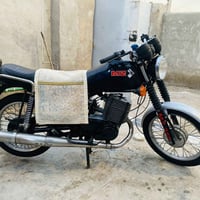 دراجة امزت • شاصي ملحوم • نقص كهرباء