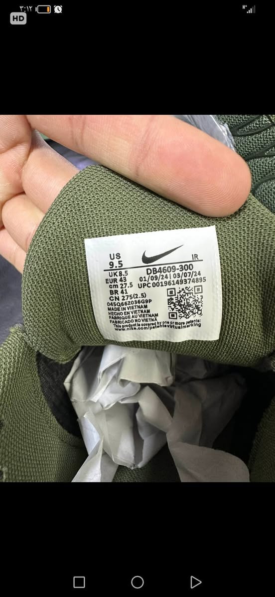 حذاء نايك فيتنامي اصلي
قياس ٤٣


**إذا كنت صاحب هذا الإعلان وتريد حذفه لأي سبب، رجاءا أرسل رسالة إلى الدعم الفني**