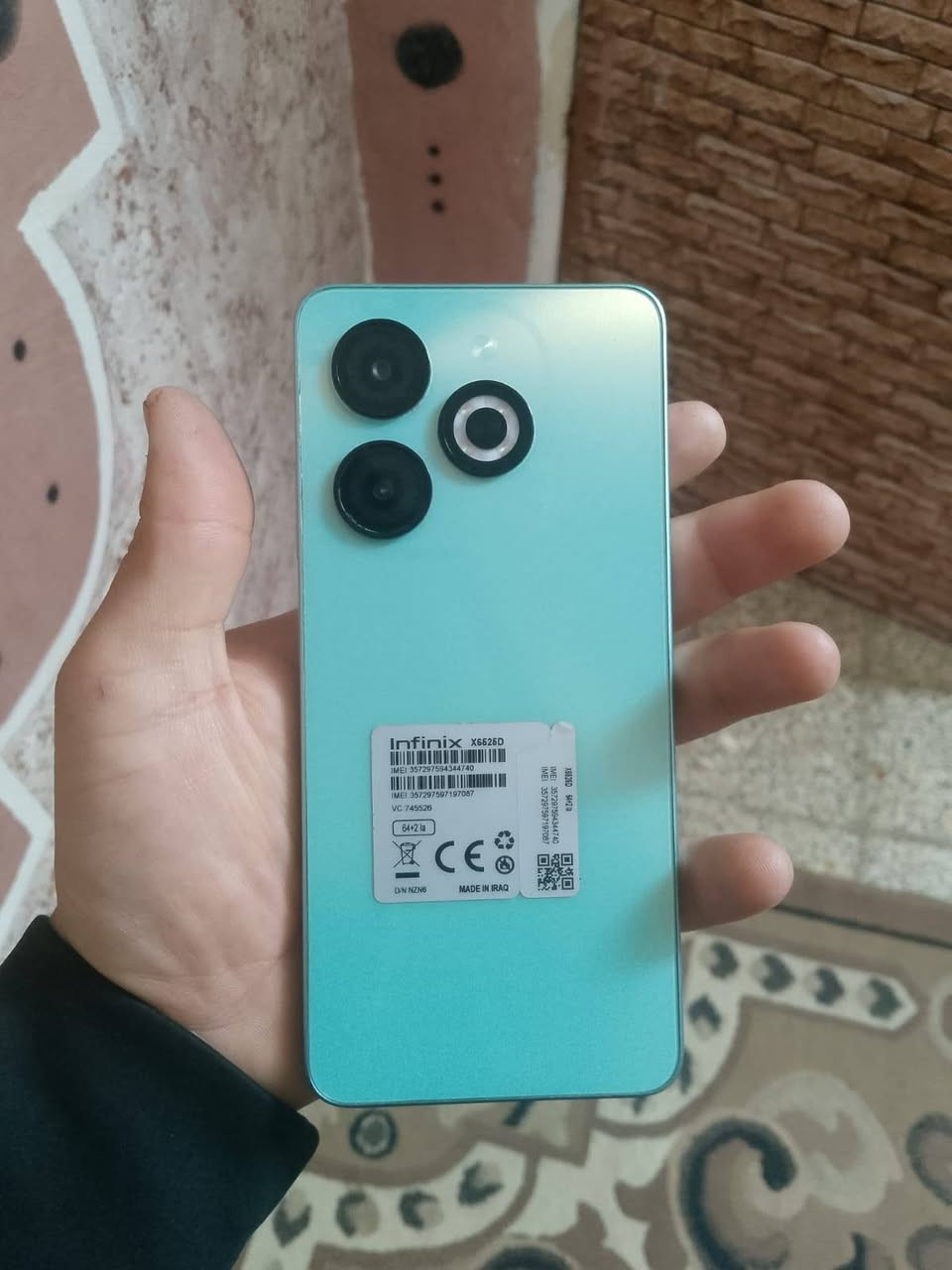 السلام عليكم انفنكس سمارت 8للبيع السعر 100وبي مجال جهاز نضيف كلش بدون ملحقات العنوان اديالى ناحيه السلام العنبكيه رقم الهاتف ***********
