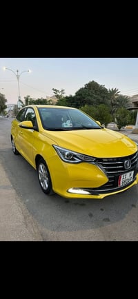 شانجان السفن (تكسي) موديل 2024 السيارة بانزين وغاز ماشيه 35 ألف ضمان ا...