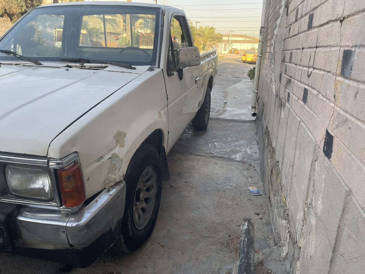 البيع بيكم نيسان
موديل 1989
كير مكينه حداديه مكفول
كير وتماتيك شاصي مكفول 
تخم تاير دواخل نضيفه 
السعر 18وبيه مجال مكان
بغداد رقمي***********
