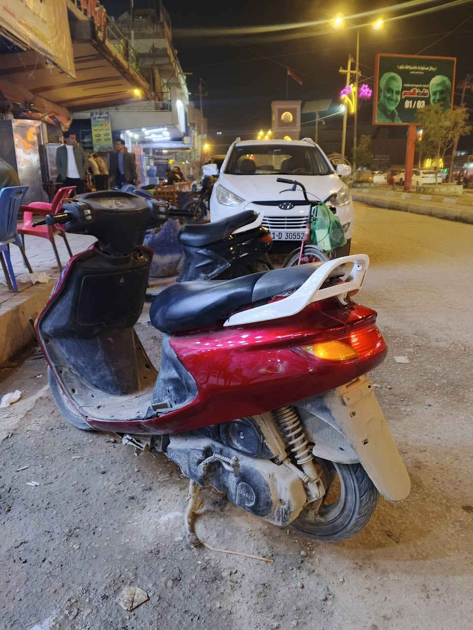 السلام عليكم ورحمه الله وبركاته دراجه فراشه كفاله عامه نظيفه جدا اتصل مع هذا الرقم ***********
السعر المطلوب بيها 450 قفل 🔒
لمكان بابل الحمزة الغربي
