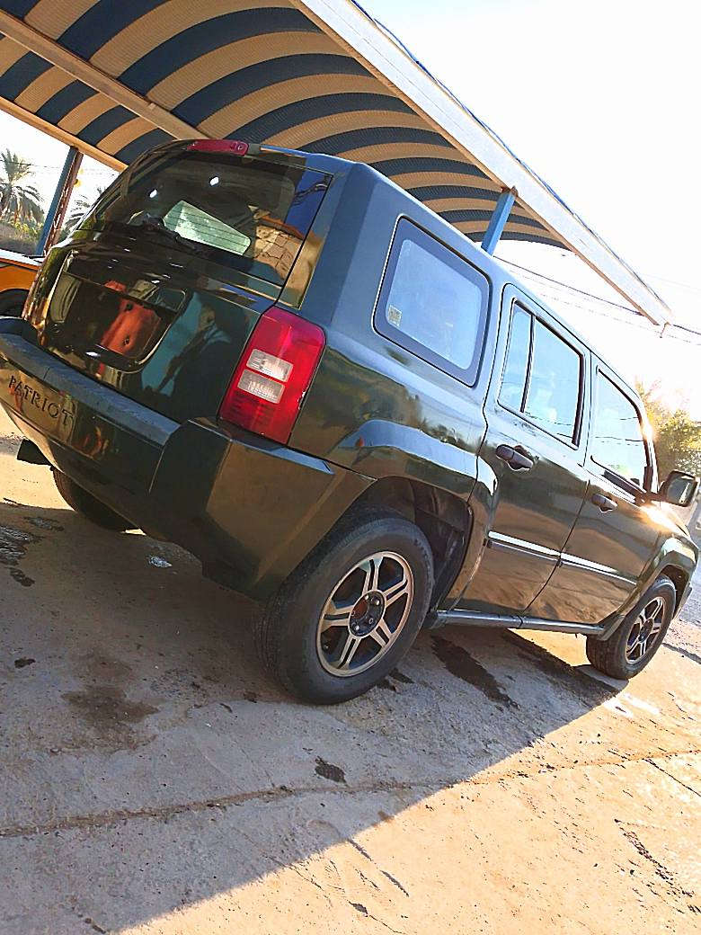 جيب باتريوت موديل 2008رقم بغداد صدامي باسمي
مصبوغ للجماليه 
مكينه كير حدادة جديدة جاهزة للهزة 
تبريد مايشتغل ترايك واين مايعجبك 
مكان بابل 
السعر 62ورق بيه مجال 
***********
