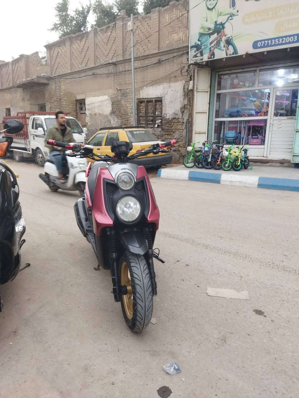 سكنس جبلي 2014
ستيرن رياضي

كلج رياضي

يدات بريك رياضي

ويالة ذهبي

جاملغ كاربون 

واقية صالنصة كاربون

دبل خلفي رياضي

ستاند 

قبق فلاوين

سبايدر قطعتين

شفقة بك لايت

الدراجة كفالة عامة شلعة قوية ومعدل ما مفتوحة 
كلش حلوة بانزين أفول بس محسن دهن امزويل
خير من الله الدراجة نكرة بكل وقت
جويتر ما ملعوب بي الدراجة خرسة ناعمة بالمشي
موديل 14 
السعر 1225 وبيه مجال الشراي ما ارجعة 
عنوان حلة مركز ***********اسيا
