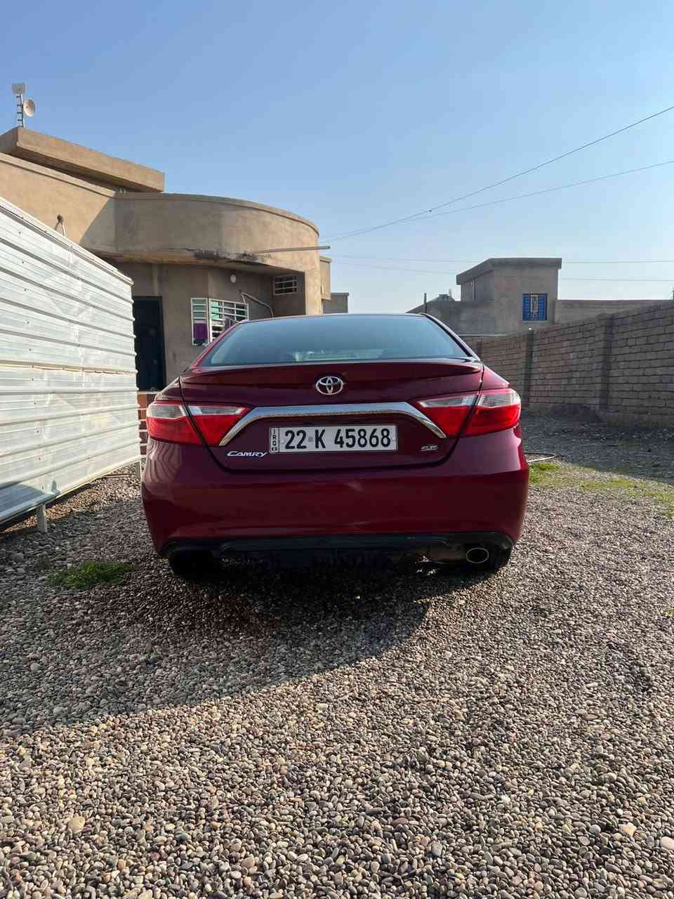 السلام عليكم للبيع كامري ١٧ SE  ماشيه ١٠٦ mi محرك مامفتوح وكير شرط صبغ فقط بنيد بدون دواخل صور حادث مايمي ماتطلع موجود رقم الشاصي السعر ١٤٥ وبيها مجال مراوس حسب القناعه مكان السيارة صلاح آلدين ناحية الزوية 
*********** 
*********** قساط وعده مابيع
