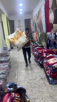 عرررروض مستمره علي جميع المفروشات داخل المحل العنوان بغداد الحسينيه مج...