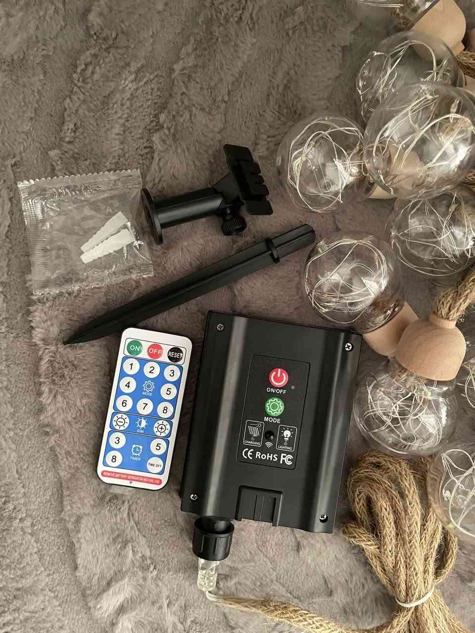 ⁨	⁨	⁨	نشرة 9.5 متر 20 لايت
ضد المي 

8 مودات 

تكدر تعلي وتنصي الاضاءة 

تكدر توقتها

تشحن على الطاقة الشمسية او أي ضوة حتى لو مال بيت 

كامله هيه والريمونت والقواعد مالتها 

💵 السعر 23 الف مع التوصيل


**إذا كنت صاحب هذا الإعلان وتريد حذفه لأي سبب، رجاءا أرسل رسالة إلى الدعم الفني**