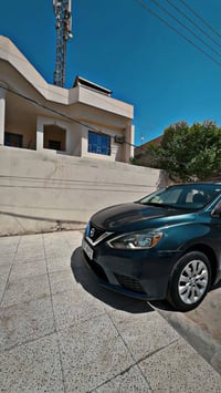 نيسان سنترا SV موديل 2016 وارد امريكي ضربتها جاملغ خلفي عكس السايق  بي...