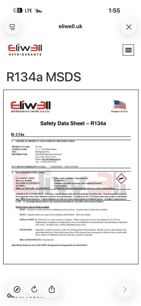 ❄️ القوة الأمريكية في عالم التبريد.. غاز Eliwell الأصلي ❄️
لأن نظام التبريد الخاص بك يستحق الأفضل، تقدم لكم شركة التاج للتبريد غاز Eliwell، المصنف كواحد من أجود أنواع الغاز في الأسواق العالمية. 🔝
لماذا تختار غاز Eliwell؟
✅ صناعة أمريكية 100%: جودة تصنيع فائقة تضمن استقرار الأداء.
✅ نقاء مطلق: تصل درجة النقاوة إلى 100%، مما يحافظ على عمر الكمبروسر ويمنع التآكل والانسدادات.
✅ كفاءة تبريد عالية: يمنحك برودة مثالية حتى في أقسى درجات الحرارة العالية.
✅ صديق للمنظومة: يوفر استهلاك الطاقة ويطيل عمر جهازك.
🏆 المستورد الحصري: شركة التاج للتبريد 🏆
نحن نضمن لكم المنتج الأصلي والنتائج المضمونة، فخبرتنا في هذا المجال هي سر ثقتكم بنا.
📍 العنوان: بغداد - السنك 
📞 للحجز والاستفسار: *********** - ***********-***********
📦 يتوفر لدينا بيع بالجملة والمفرد.
#شركة_التاج_للتبريد #تبريد #غاز_سيارات #غاز_سبلت #Eliwell #تكييف #صنع_في_امريكا #جودة_عالية
