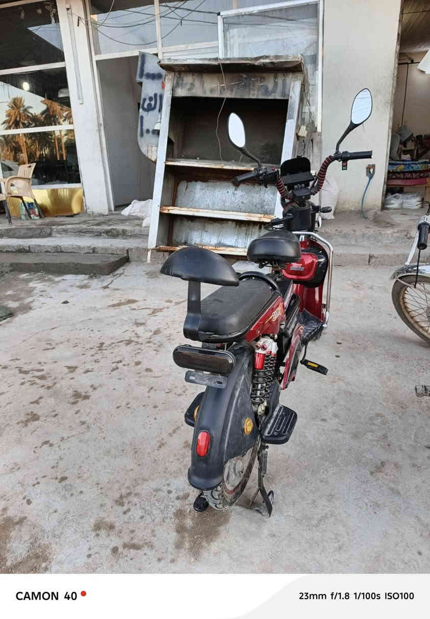 سلام عليكم دراجه على الشحن جديدة مستخدمة شهر السعر الاتصال على الرقم ***********-***********
