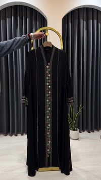 عباية جفت • قماش فاخر • مقاسات ٧٥-١٢٠