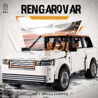 مجموعة مكعبات بناء سيارة رينج روفر (Range Rover) بمقياس رسم 1:8 من الع...
