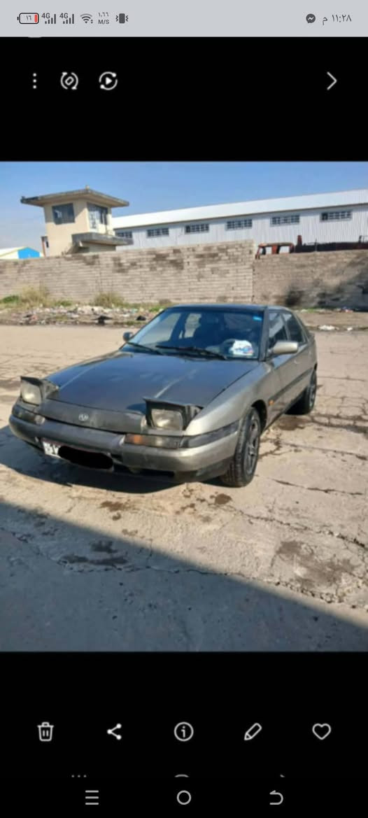 السلام عليكم سيارة مازدا صرصر  موديل 92للبيع كير ومكينة شرط رقم جديد هزه جديده غرامات صفر سنوية جديده شرط الوكالة والتحويل كهربائيات كلها شغاله السعر33 وبيها مجال للتواصل على الرقم ***********
