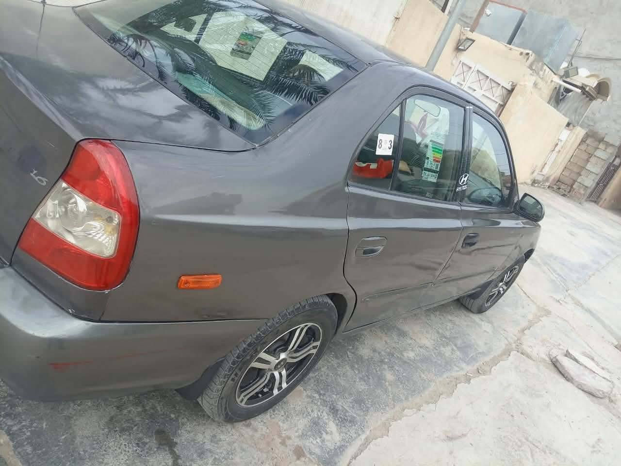 يا الله السلام عليك 
سياره اكسنت موديل 2002
سياره خير من الله تخم تاير
 صدر مامي خلفي 
رقم بغداد جديد سنويه 2029
شاشه 
كهربايات كلها شغاله 
سياره بيها تبخير لاتعبك ولا تعبني 
مصبوغه حزام 
السعر 45 بيها مجال للطيبين 
***********
واتساب ***********
