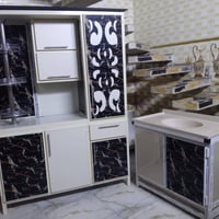 كاونتر • سنك مرمر • مستخدم قليل