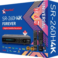 ستارسات SR-260 • رسيفر • 4K 60fps