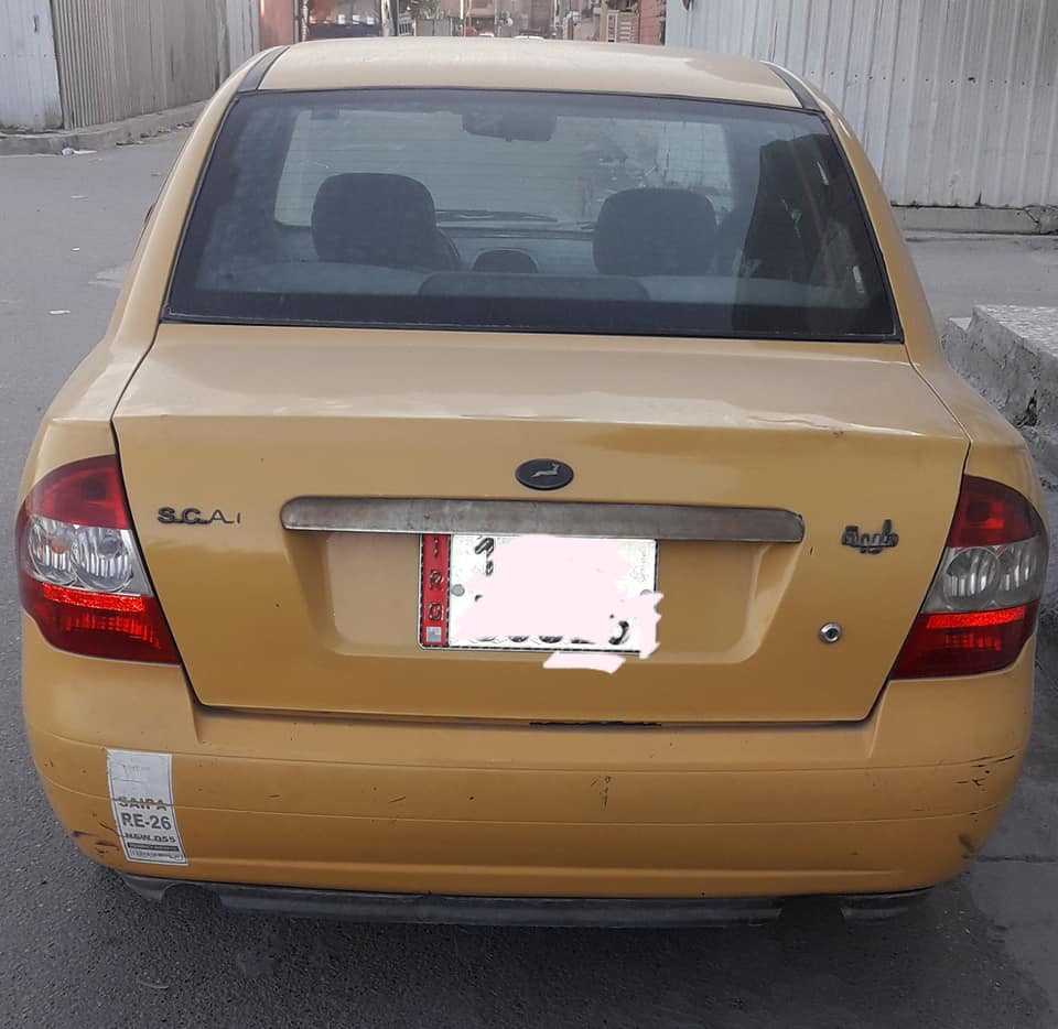 طيبه ٢٠١٦ 
رقم بغداد انكليزي 
باسمي تحويل مباشر 
كشر فقط دعامية امامية مبدلة وجاملغ بي صبغ 
محرك جيد 
صدر جيد فقط يحتاج لوي امامي 
اصفرها الك غرامات وتاخذ صافي 
كهربائيات كلها شغالهة
تبريد تدفئة 
سعر ٣٨ وبيهااا مجال 
للاستفسار *********** بغداد, العراق
