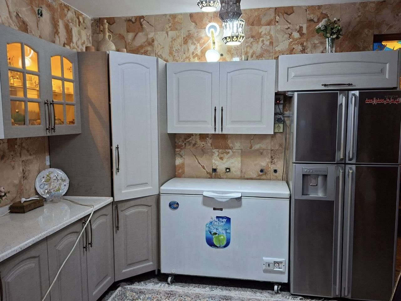 السلام عليكم كاونتر للبيع خشب درجه اولى مع مجمده حجم كبير مع طباخ نوعيه ممتازه الغراض نظيفه جدا الاتصال على الرقم *********** السعر على الخاص
