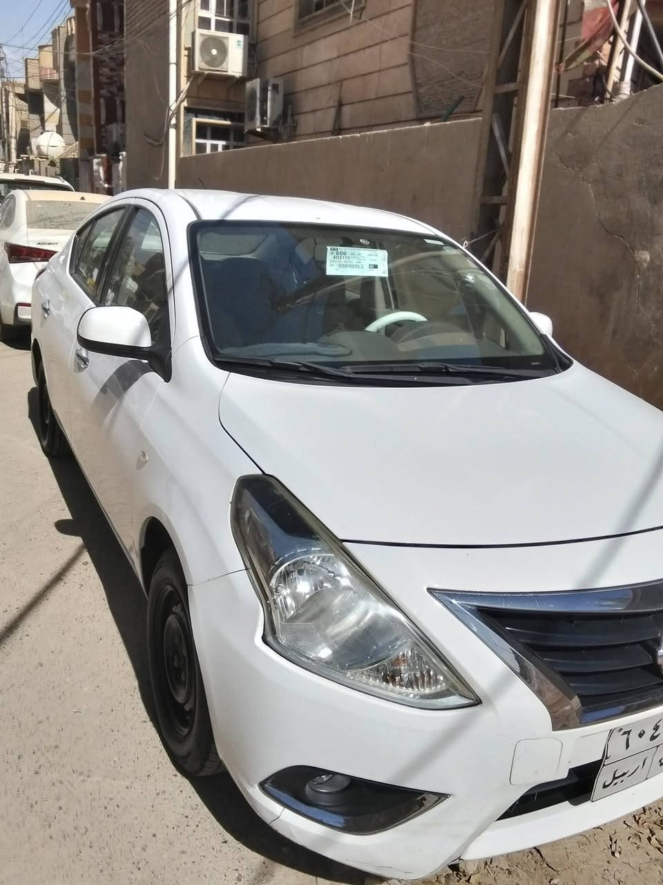 سلام عليكم نيسان صني هندي ٢٠٢٠ رقم شمالي اربيل بيها صبغ شبرين الباب الوراه باب السايق شبر فوك قبق البانزين السعر ١٠٥اوبي مجال ***********

