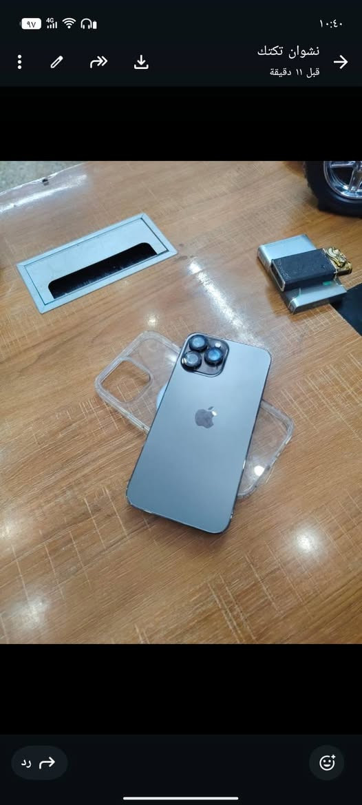 ايفون 13 برو ماكس ذاكره 256 
بطاريه 78 الجهاز وتر بروف امريكي باله 
جهاز نضافه 99بلميه مامفتوح ابد سعره قفل 700
***********
