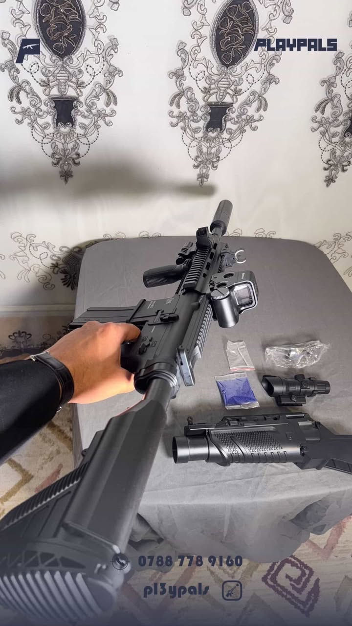 M4 فئة عالية | FULL ACCESSORIES
هيكل فايبر گلاس • داخلية حديد
قوية جداً • مدى 35–50 متر 🔥
مناسبة للهجوم والمناورة مع إمكانية تكبير وتصغير السلاح

🎁 إكسسوارات (+19):
سكوب مضيء • رامي قنابل قابل للإزالة • كاتم صوت
نظارة حماية (هدية) • كيس كرات أوربيز

💰 السعر 155الف

🚚 توصيل مجاني لكل المحافظات

📌 لتثبيت الطلب:
رقم الهاتف + العنوان


**إذا كنت صاحب هذا الإعلان وتريد حذفه لأي سبب، رجاءا أرسل رسالة إلى الدعم الفني**