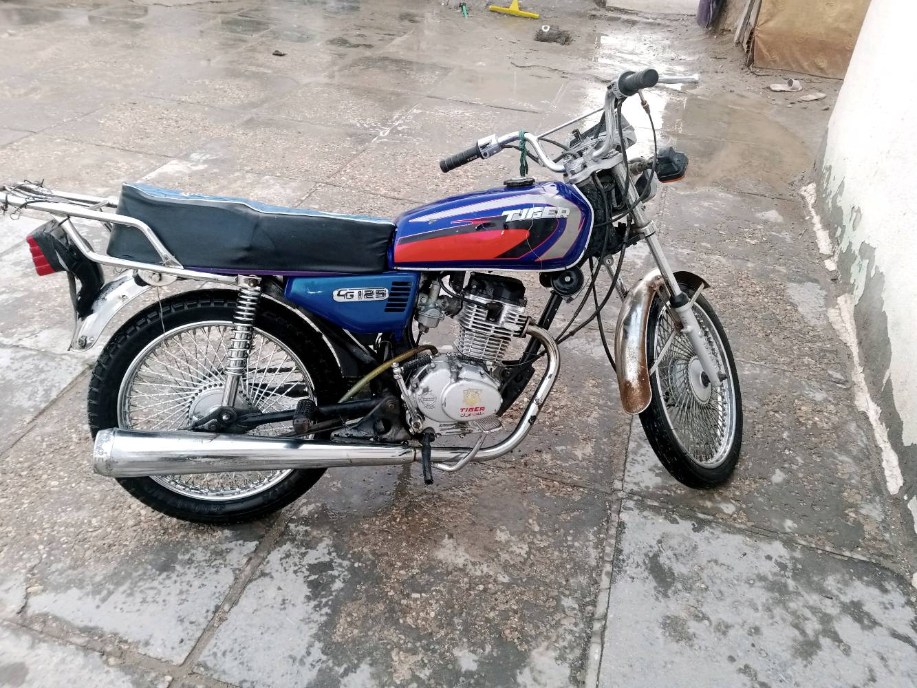 بابل -ناحية الطليعه
 دراجه تايكر موديل 20
