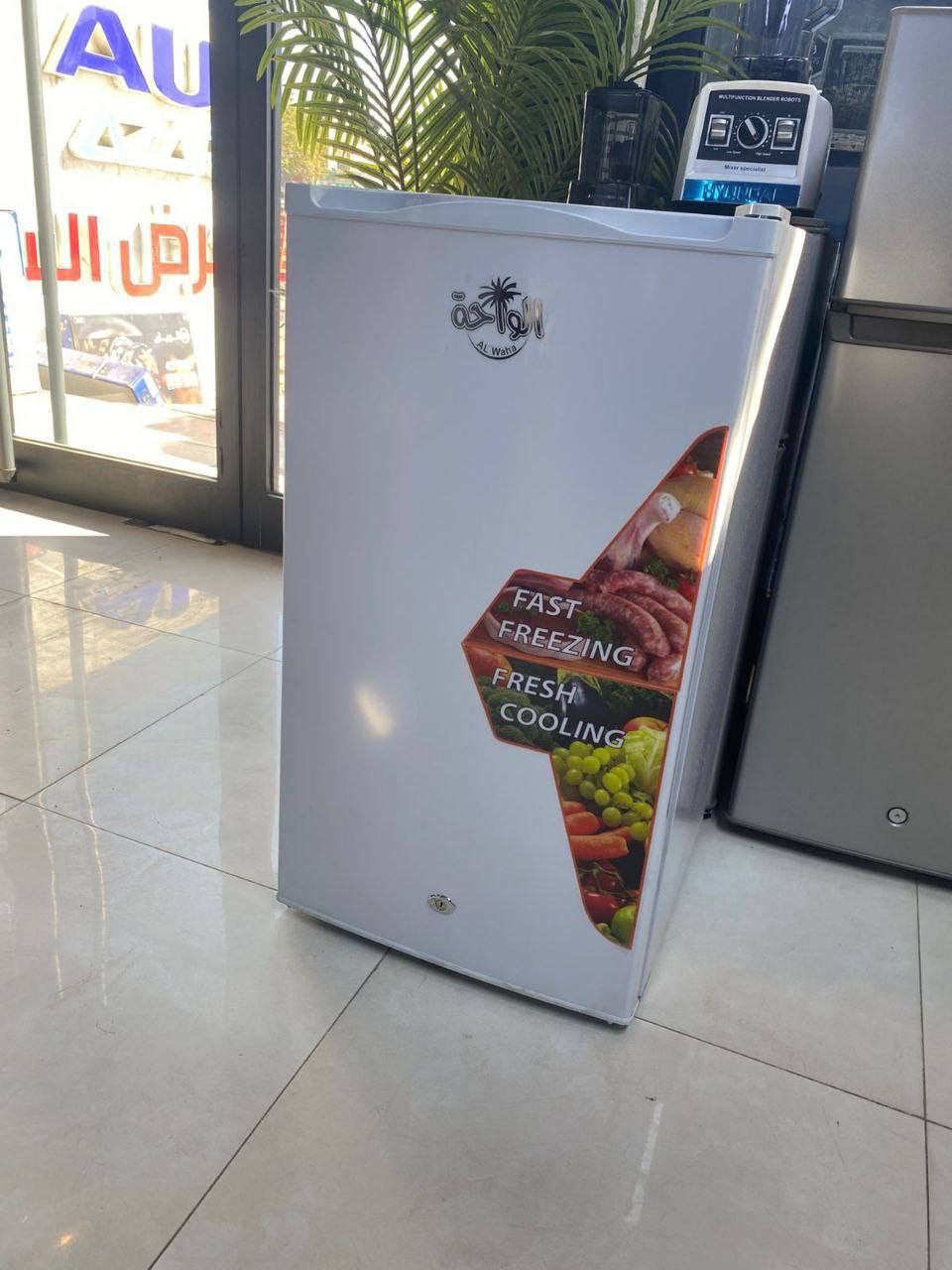 🔥 أرخص سعر بالعراق – 🔥

❄️ ثلاجة الواحة 6 قدم
💰 بسعر 180 ألف دينار فقط
🚚 توصيل لكل محافظات العراق

✨ المواصفات:
 • تسحب أقل من نص أمبير – اقتصادية جداً بالكهرباء
 • غاز R600a المرغوب والموفر للطاقة
 • ارتفاع: 83 سم
 • عرض: 45 سم
 • عمق: 40 سم
 • تجميد ممتاز وسريع
 • تبريد ثابت ومثالي للأجواء الحارة
 • رفوف قوية قابلة للتنظيم
 • باب محكم الإغلاق للحفاظ على البرودة
 • صوت هادئ جداً
 • تصميم أنيق يناسب البيت والمكتب

💳 متوفر بيع مفرد وجملة

لا يفوتك العرض 🔥 الكمية محدودة والسعر ما يتكرر 😉
التوصيل بغداد 10 محافظات 25


**إذا كنت صاحب هذا الإعلان وتريد حذفه لأي سبب، رجاءا أرسل رسالة إلى الدعم الفني**