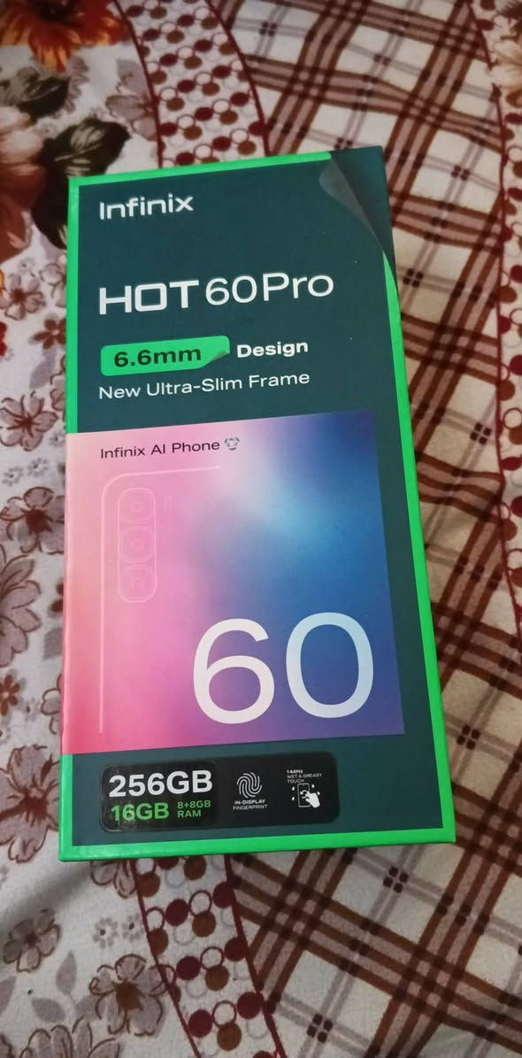 ركز انفنكس هوت 60 برو مو بلاس ذاكره 256 نضيف 100%وويا كامل غراض شاحنةة وسماعةة وكارتونةة ستعمال اقل شهر   بطاريةة 100 سعره 185 قفل بدون عملةة مكاني بغداد صالحيةةة

***********
