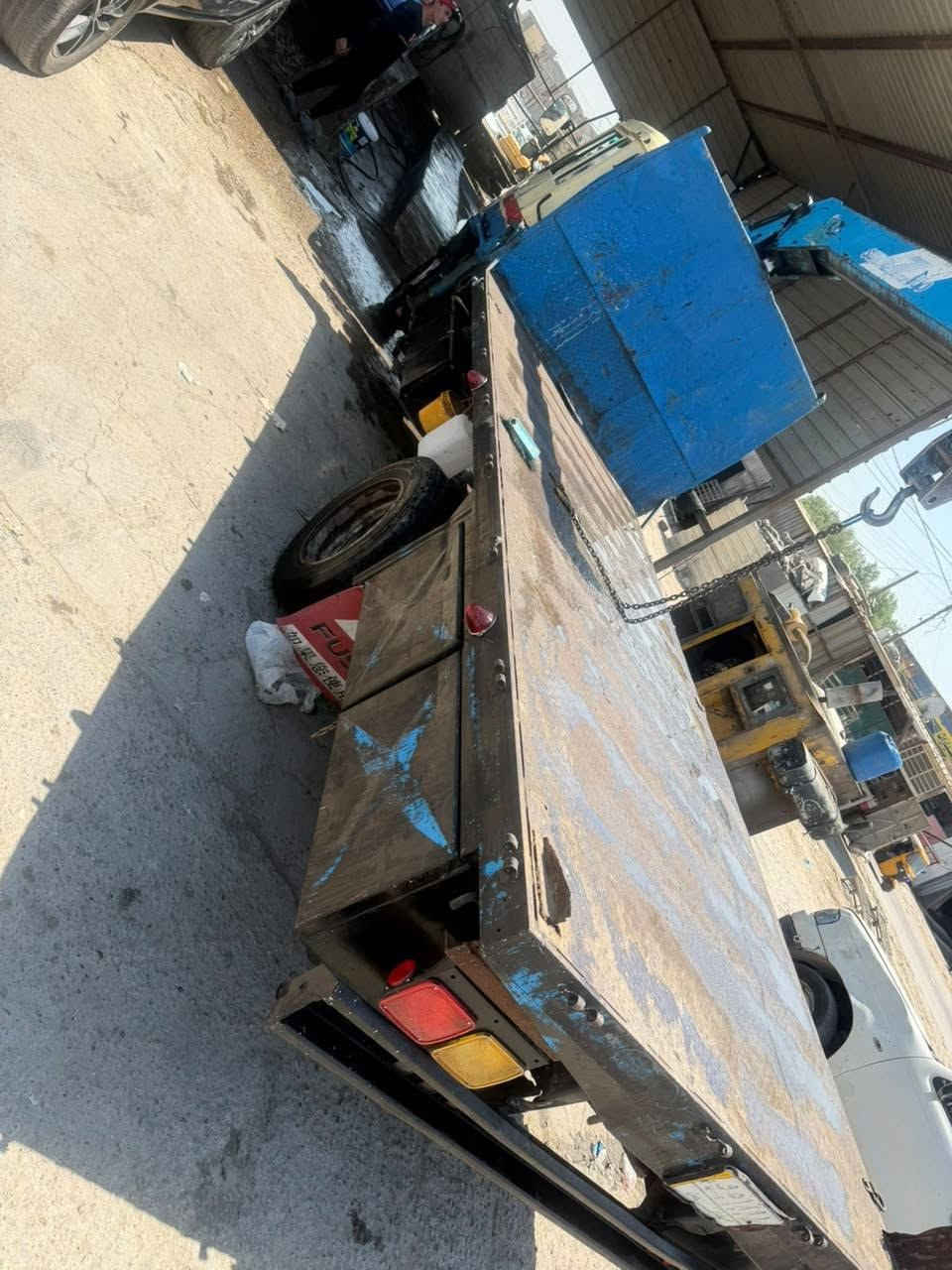 سلام عليكم للبيع كرين فوسو موديل 93 رقم بغداد تحويل مباشر سنوية ماصاقطة تنتهي 28 كرين ماعلية غرامات الكرين كهربائيات شغالة تخم تاير المحرك خيط بخار بدون تنقيص اكسل كير مكفولات سعر 75 بي مجال للطيبن مكاني بغداد ***********

