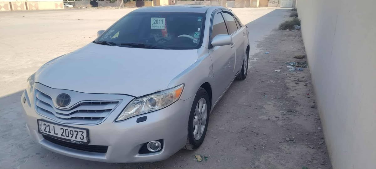 كامري 2011رقم سليمانية كلة جديد بسمي  
بدون ضربة بدون صبغ فقط مكانات بارد بي مكينة مامفتوح  شرط كير محرك تايرات صدر خلفي امامي جديد سيارة جاهزة من كل النواحي مكاني كركوك سعرها 122
‏‪***********‬‏
