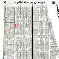 حي دجلة • ٢٠٠م • قطعة أرض