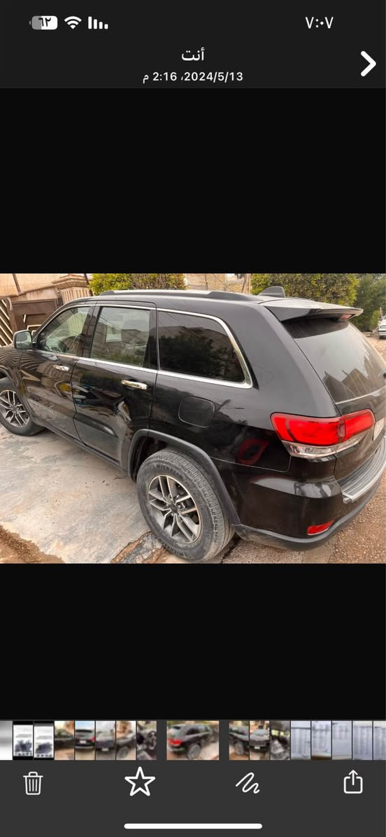 كراند شيروكي 2020 لمتدد
المواصفات
بصمه تشغيل عن بعد محرك V6
حساسات خلفيه كامره خلفيه دواره
نظام اشاره النقطه العمياء بالمري الجانبيه
ماشي 51 الف ميل
صدر امامي جديد وكاله موبار
استيرن كهرباء لايتات زينون اصلي
مري جانبيه هيتر
كشنات اماميه كهربائيه ونظام تدفئة وتبريد تبريد قطعتين وشاشه كبيره للتحكم والكونترول تحكم ستيرن بولتوث وحاكيه وكروس سرعه توقف ذاتي عند الرجوع للخلف
صندوق خلفي كهرباءي
تدفئه ستيرن وخزن وضعيات القياده
نظام خرائط وملاحه
شاشه عرض الاعطال بنوراما
توويل دبل كير اوتو وعادي 8نمر
نضام سبورت دكمه
صور الحادث مرفقه بيع فقط
السعر ٢٣٠ ورقه  وبيها مجال بسيط
الرقم *********** بغداد, العراق
