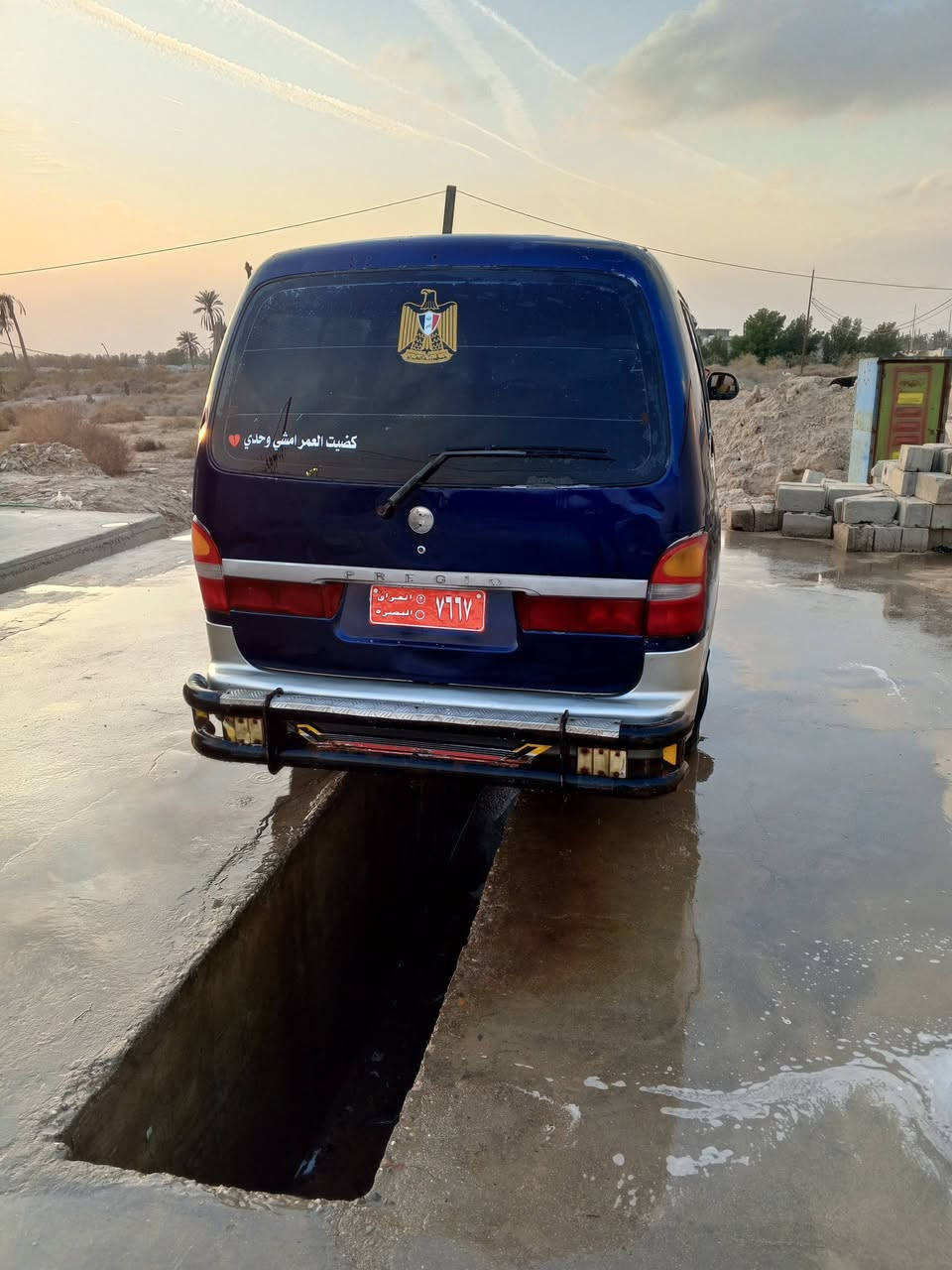 سلام وعليكم سياره كير مكينه اكسل جديد تخم تاير شواصي جدد تحويل ثاني يوم بدي انضف من الصور 
مكاني بصره ابو الخصيب تواصل ***********
