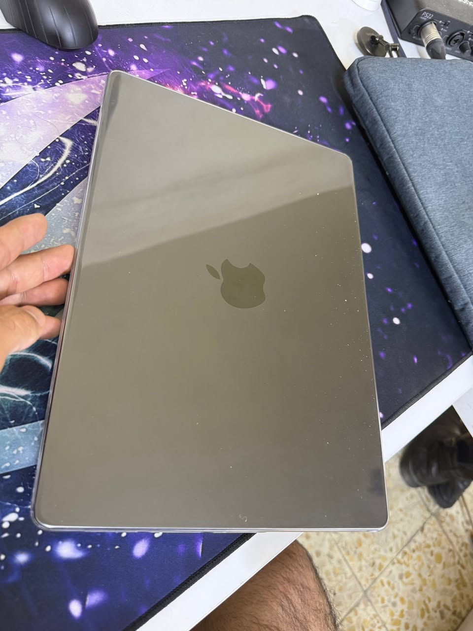Macbook m3 pro
M3 pro chip 

memory ￼512 

14 inch 

18 ram

31 battery cycle 

نضيف جداً 2200,000

مكاني بغداد


**إذا كنت صاحب هذا الإعلان وتريد حذفه لأي سبب، رجاءا أرسل رسالة إلى الدعم الفني**